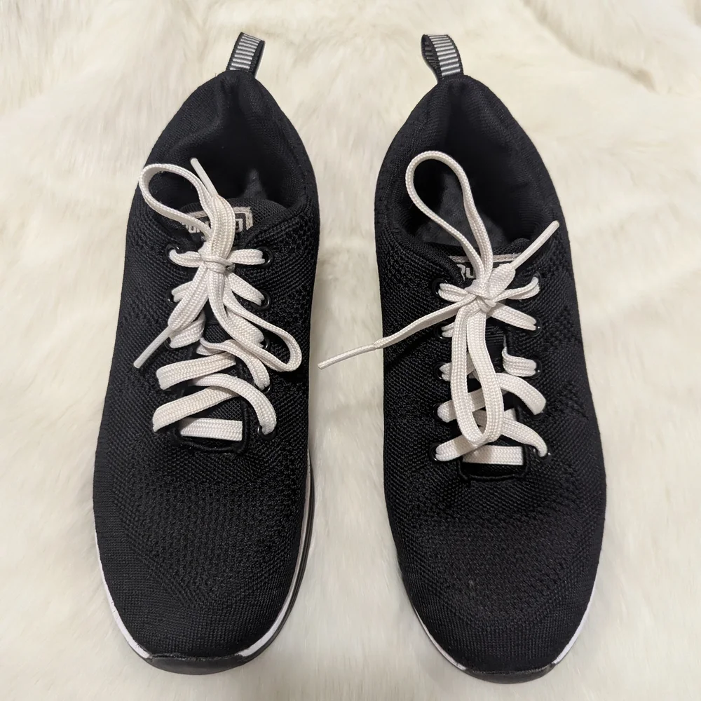 Torisky Navy Blue and White Running Shoes Women's Sneakers Size 9 Unisex - Picture 2 of 6